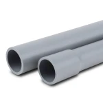 UPVC Pipes Nominal Pressure 2 Bar Outer Diameter 250 mm Thickness 2.00 mm Gray