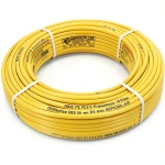 أنابيب HDPE PE 80 ضغط 16 بار قطر 50 مم سمك 5.6 مم أصفر | نيبروبلاست