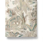 Italian Wallpaper Tropical Design Beige Color, Size 10mx0.70m, Model RC18007