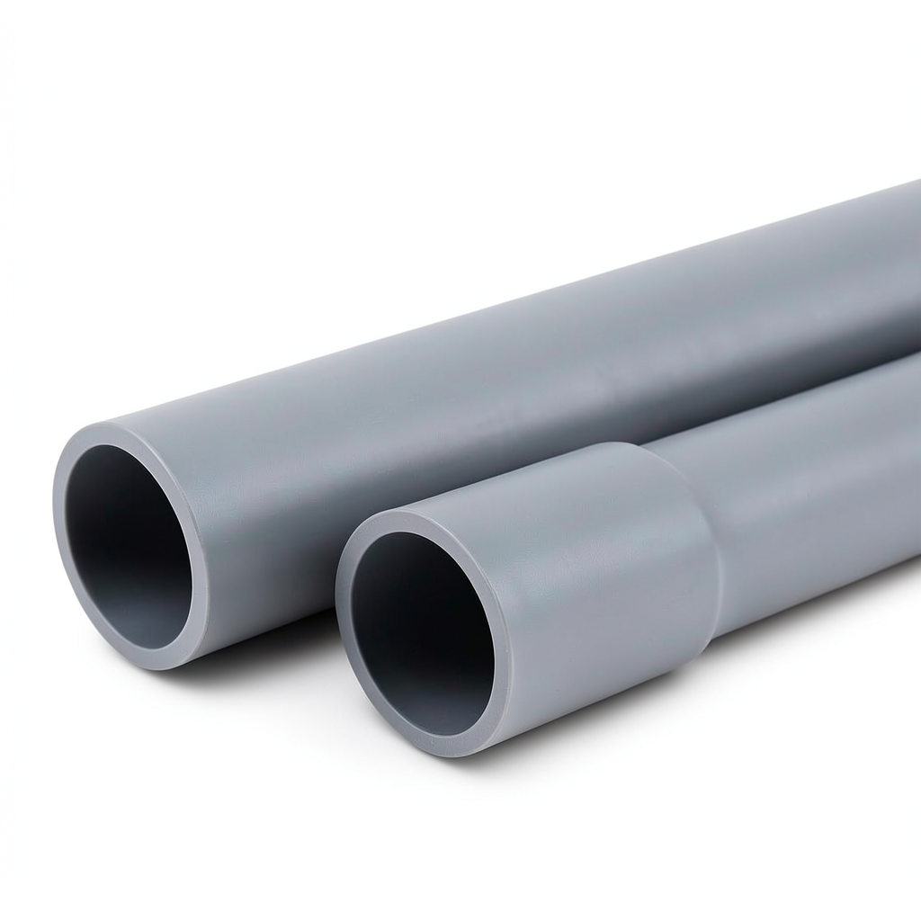 UPVC Pipes Nominal Pressure 2 Bar Outside Diameter 400 mm Thickness 3.20 mm Gray