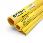 Neproplast HDPE Pipes PE 100 Pressure 16 Bar Outside Diameter 355 mm Thickness 32.2 mm Color Yellow