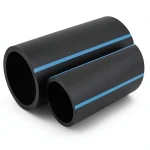 أنابيب HDPE الوطني ضغط اسمي 16 بار قطر خارجي 315 مم سمك 18.7 مم لون أسود