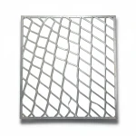 Galvanised Expanded Metal Brand Mass Thickness 1 mm Size 1×2 meters