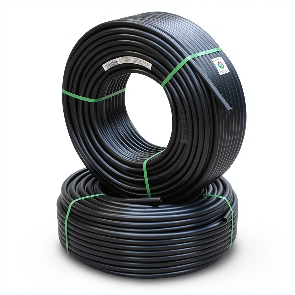 أنابيب HDPE PE 100 ضغط 20 بار قطر 63 مم سمك 7.1 مم لون أسود | نيبروبلاست