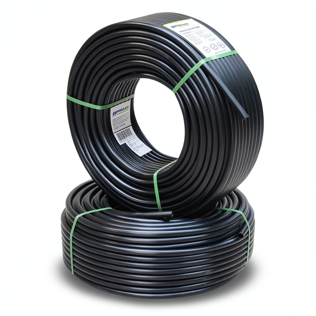 أنابيب HDPE PE 80 ضغط 16 بار قطر خارجي 63 مم سمك 7.1 مم لون أسود | نيبروبلاست