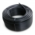 لفة أنابيب HDPE ضغط  8 بار [PE 80] قطر خارجي 160 مم  SDR 17  لون اسود | مصنع المنى