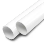 UPVC Pipes 15 Bar Nominal Pressure 8 Inch Size 12.6 mm Thickness White