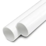 مواسير UPVC مقاس 1/2 إنش سمك 2.8 مم لون أبيض