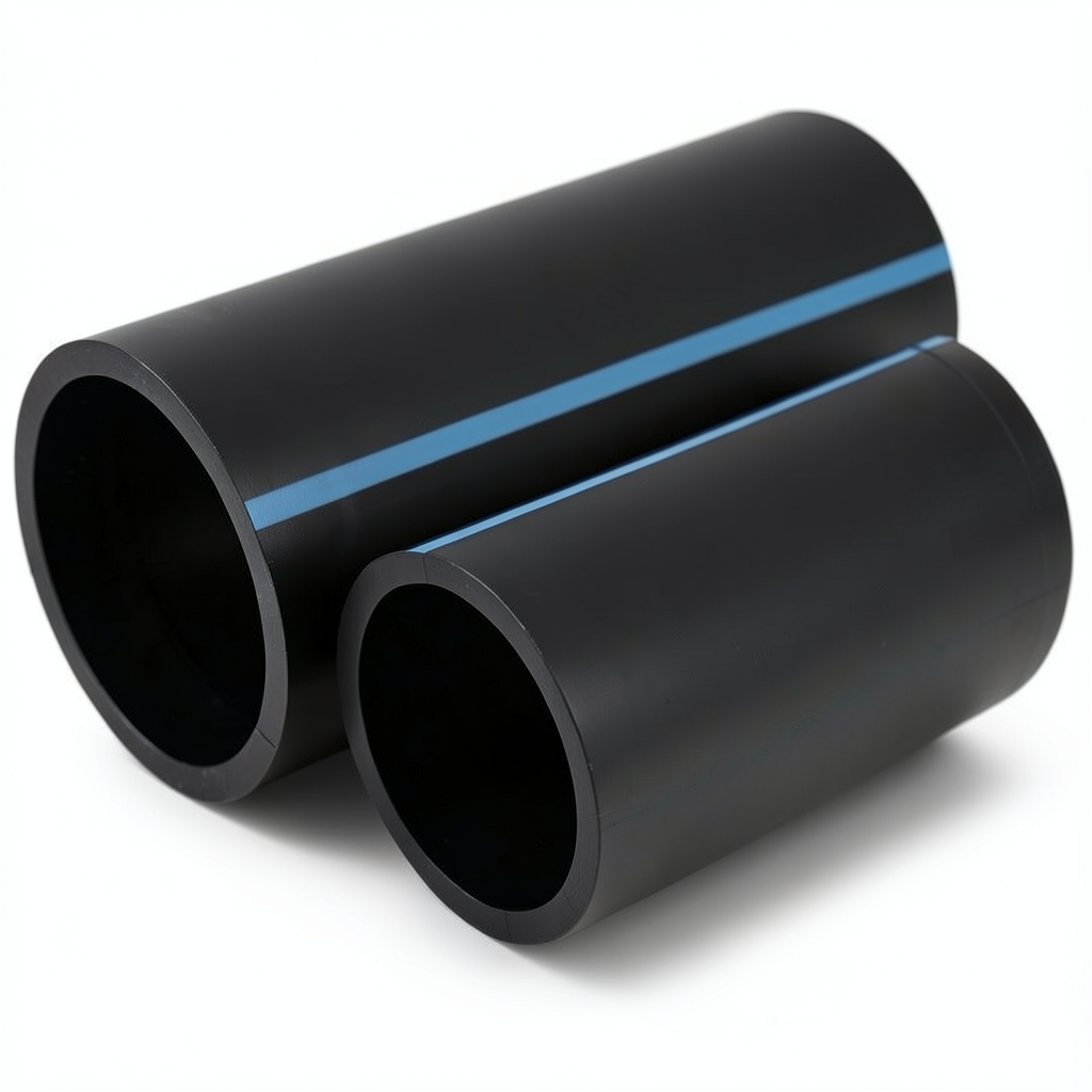 مواسير HDPE الوطني لشبكات المياه ضغط 20 بار قطر خارجي 20 مم سمك 1.9 مم لون اسود