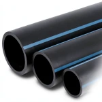مواسير HDPE الوطني لشبكات المياه ضغط 20 بار قطر خارجي 16 مم سمك 1.5 مم لون اسود