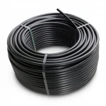 HDPE Plastic Coil Pipe  Nominal Pressure 10 Bar [PE 80] OD 50 mm  SDR 13.6  Color Black | Almona Factory