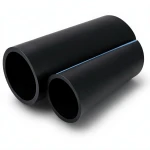 مواسير HDPE الوطني لشبكات المياه ضغط 16 بار قطر خارجي 63 مم سمك 4.7 مم لون اسود