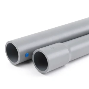 UPVC Pipes Nominal Pressure 2 Bar Outer Diameter 200 mm Thickness 1.80 mm Gray