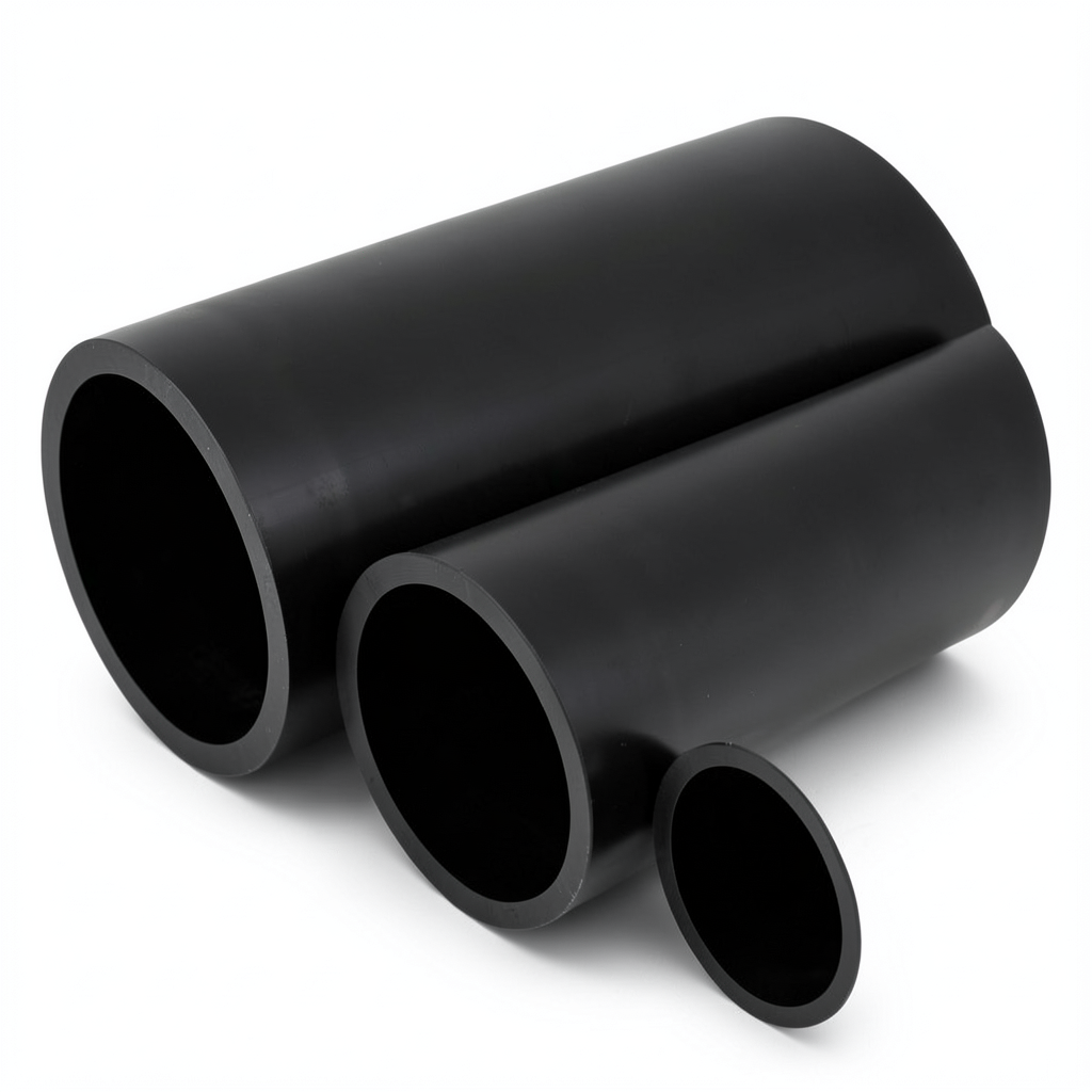 NPF HDPE Pipes Nominal Pressure 20 Bar Outside Diameter 25 mm Thickness 2.3 mm Black