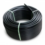 لفة أنابيب بلاستيك HDPE ضغط  10 بار [PE 80] قطر خارجي 75 مم  SDR 13.6  لون اسود | مصنع المنى
