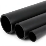 أنابيب HDPE لشبكات المياه ضغط 16 بار قطر خارجي 75 مم سمك 5.6 مم لون أسود