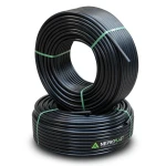 أنابيب HDPE PE 100 ضغط 20 بار قطر خارجي 75 مم سمك 8.4 مم لون اسود | نيبروبلاست
