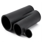 أنابيب HDPE الوطني ضغط 20 بار قطر خارجي 50 مم سمك 4.6 مم لون أسود