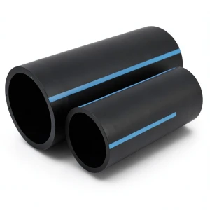 أنابيب HDPE الوطني ضغط 20 بار قطر خارجي 75 مم سمك 6.8 مم لون أسود