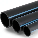 مواسير HDPE الوطني لشبكات المياه ضغط 20 بار قطر خارجي 63 مم سمك 5.8 مم لون اسود
