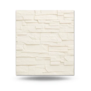 German Stone Wall Covering 10m x 0.53m Creamy Color, Model 475005