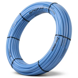Neproplast HDPE Pipes PE 100 Pressure 20 Bar Outside Diameter 75 mm Thickness 8.4 mm Blue | NEPROPLAST