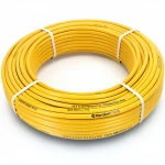 أنابيب HDPE  نيبروبلاست PE 100 ضغط 10 بار قطر خارجي 90 مم سمك 5.4 مم لون أصفر 