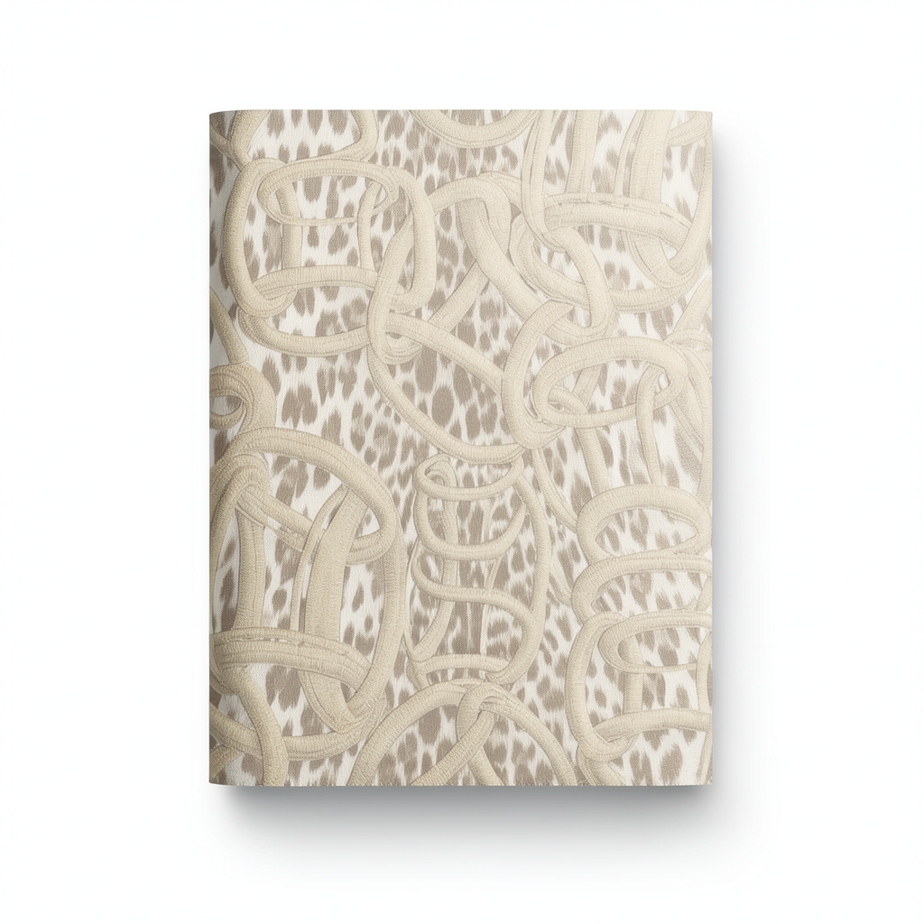 Italian Wallpaper Patterned Design Beige Color, Size 10mx0.70m, Model RC18015