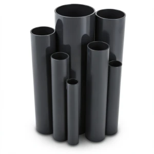 مواسير UPVC جدول 40 مقاس 3 إنش سمك 5.5 مم لون أسود