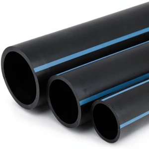 NPF HDPE Pipes for Water Networks Pressure 16 Bar Diameter 20 mm Thickness 1.5 mm Black