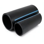مواسير HDPE الوطني لشبكات المياه ضغط 16 بار قطر 355 مم سمك 21.1 مم لون أسود