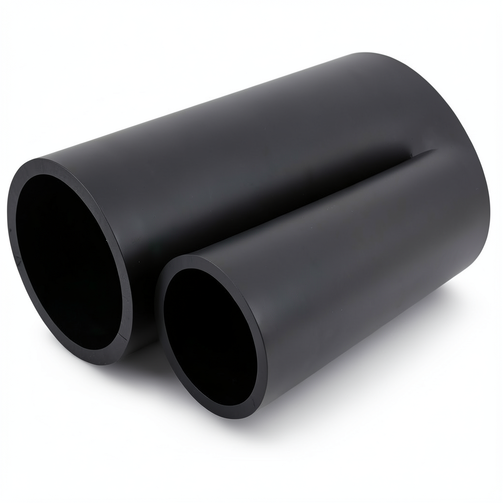 أنابيب NPF HDPE لشبكات المياه ضغط 16 بار قطر خارجي 25 مم سمك 1.9 مم لون أسود