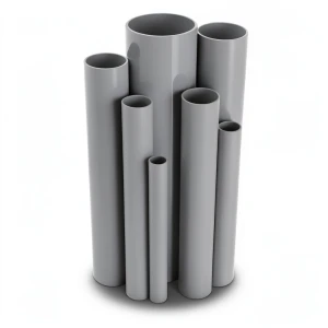 UPVC Pipes Schedule 40 Size 6 Inch Thickness 7.1 mm Gray