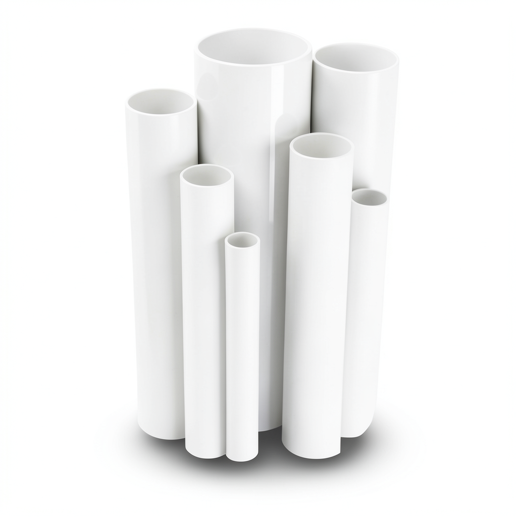 UPVC Pipes Schedule 80 Size 4 inch Thickness 8.6 mm White Colour