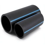 مواسير HDPE الوطني لشبكات المياه ضغط 20 بار قطر خارجي 16 مم سمك 1.5 مم لون اسود