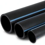 مواسير HDPE الوطني لشبكات المياه ضغط 16 بار قطر خارجي 63 مم سمك 4.7 مم لون اسود