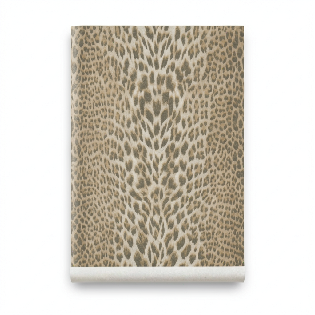 Italian Wallpaper Patterned Design Beige Color, Size 10m x 0.70m