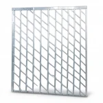 Galvanised Expanded Metal Brand Mass Thickness 2.7 mm Size 1×2 meters