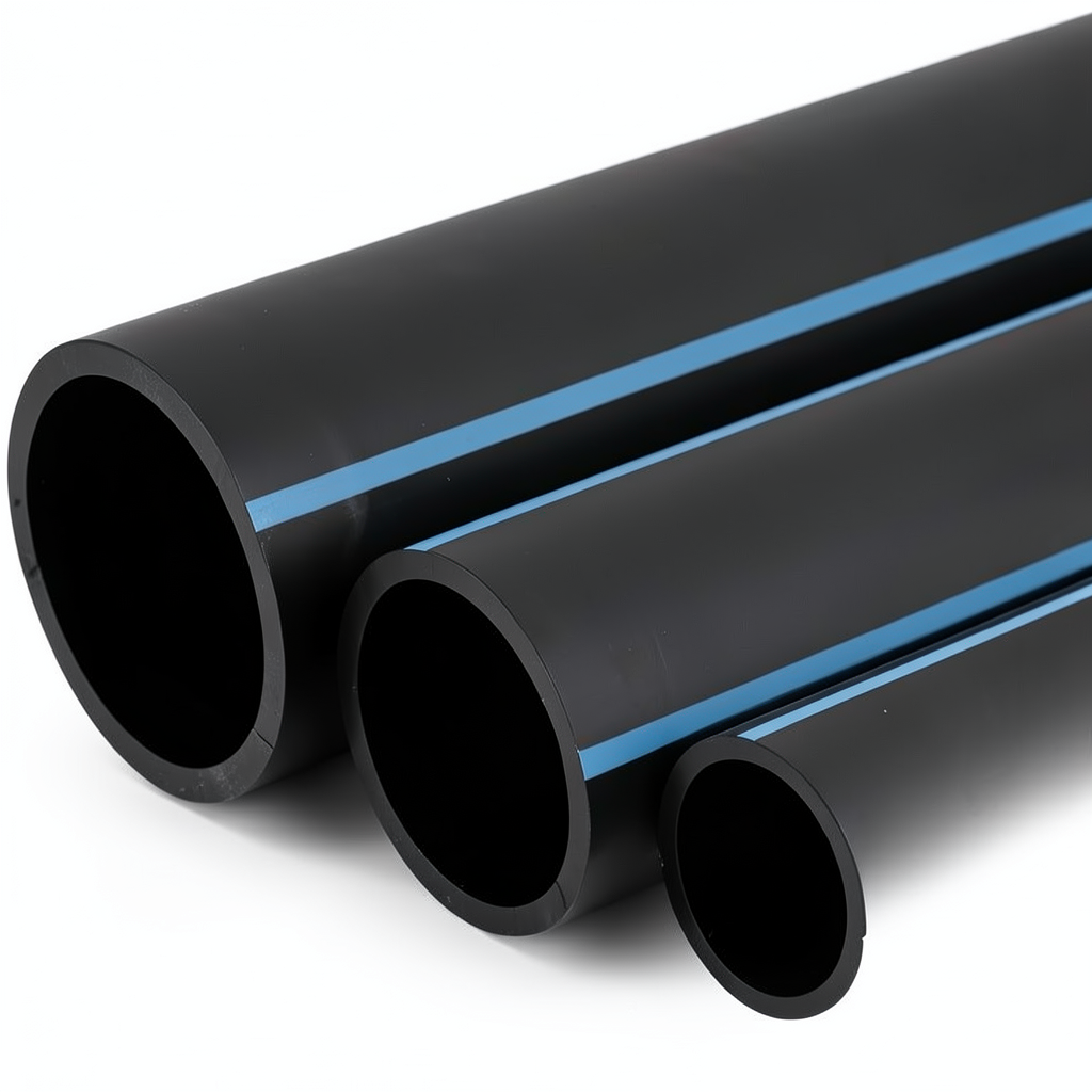 NPF HDPE Pipes Nominal Pressure 20 Bar Outside Diameter 20 mm Thickness 1.9 mm Black