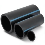 مواسير HDPE الوطني لشبكات المياه ضغط 20 بار قطر خارجي 25 مم سمك 2.3 مم أسود