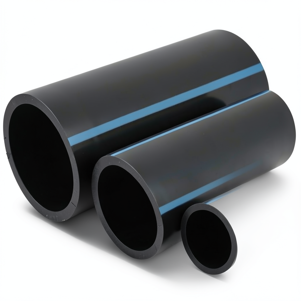 NPF HDPE Pipes Nominal Pressure 20 Bar Outside Diameter 25 mm Thickness 2.3 mm Black