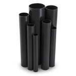 مواسير UPVC جدول 80 مقاس 6 إنش سمك 11 مم لون أسود