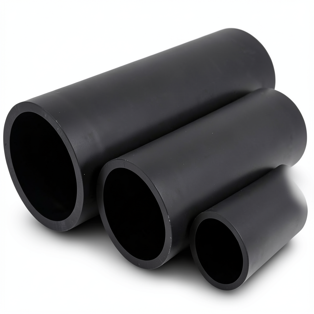 مواسير HDPE الوطني لشبكات المياه ضغط 20 بار قطر خارجي 32 مم سمك 2.9 مم لون اسود