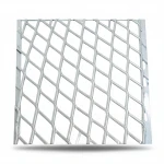 Galvanised Expanded Metal Brand Mass Thickness 4 mm Size 1×2 meters