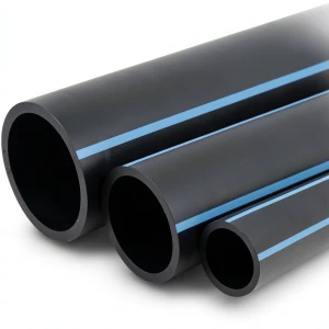 مواسير HDPE الوطني لشبكات المياه ضغط 20 بار قطر خارجي 40 مم سمك 3.7 مم لون أسود