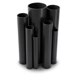 مواسير UPVC جدول 40 مقاس 8 إنش سمك 8.2 مم لون اسود