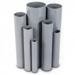 UPVC Pipes Modern Technology Nominal Pressure 32 Bar Outside Diameter 21.5 mm Thickness 3.3 mm Gray Colour