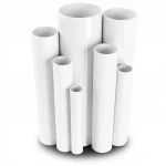 UPVC Pipes Modern Technology Nominal Pressure 45 Bar Outside Diameter 21.2 mm Thickness 3.7 mm White Colour