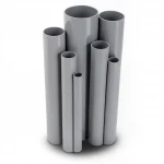 UPVC Pipes Modern Technology Nominal Pressure 45 Bar Outside Diameter 21.2 mm Thickness 3.7 mm Gray Colour