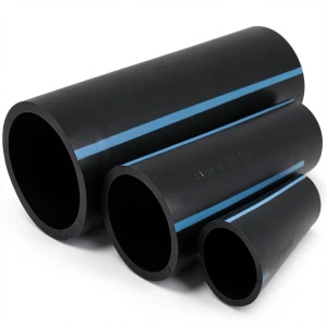 أنابيب HDPE الوطني ضغط 20 بار قطر خارجي 50 مم سمك 4.6 مم لون أسود